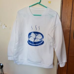 White Xiao Long Bao Crewneck